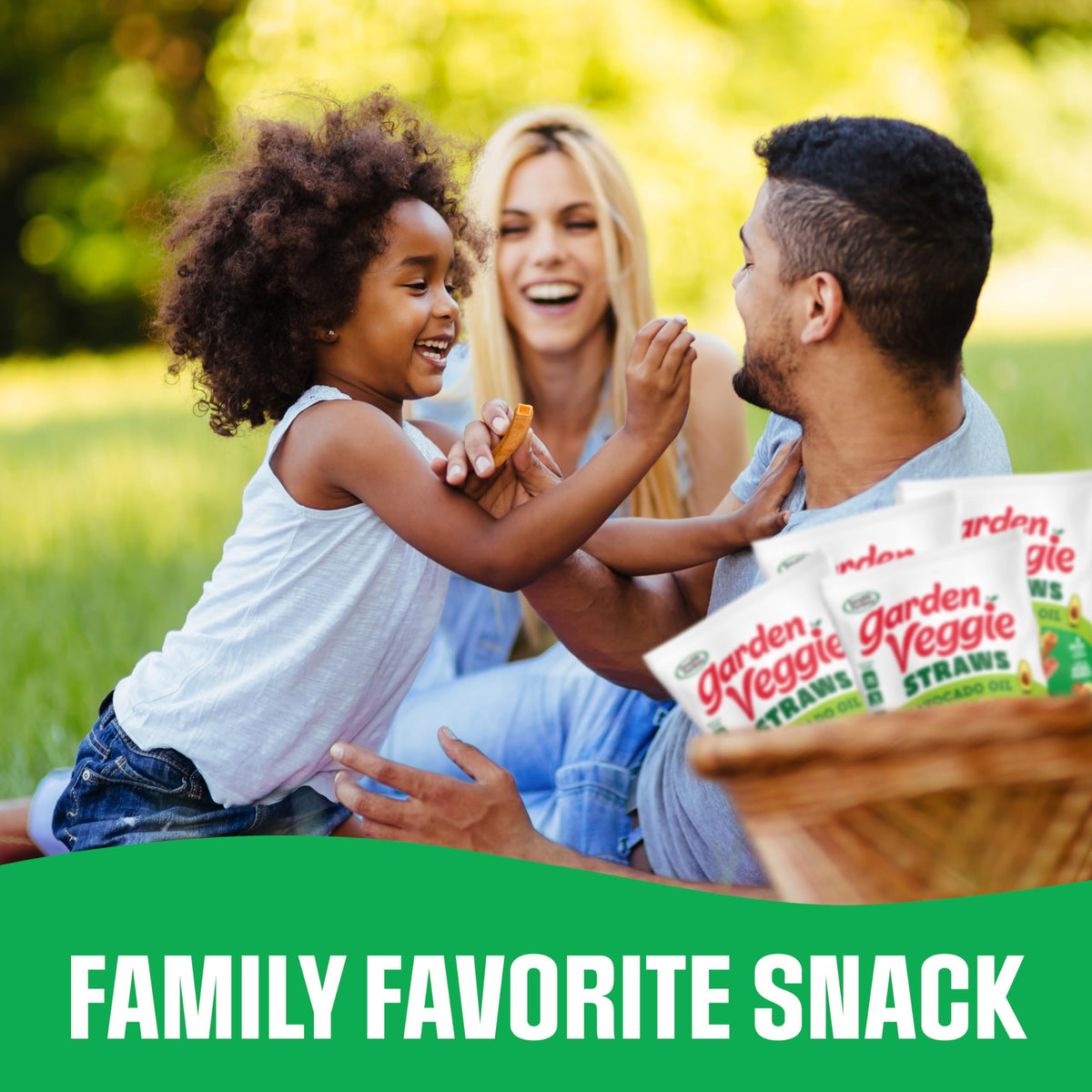 Sensible Portions Garden Veggie Straws lunchbox snack ready for school or work