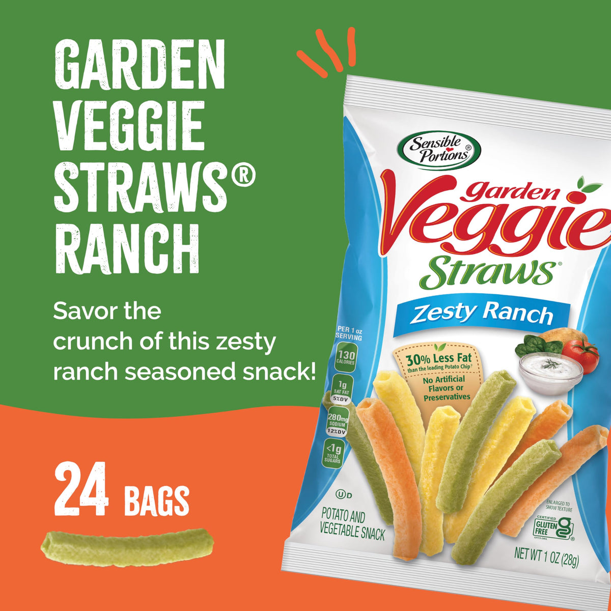 Sensible Portions 1 oz snack-size bag for on-the-go snacking