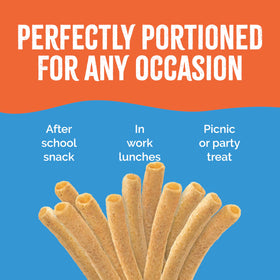 Badge indicates 0g cholesterol and 0g trans fat on veggie straws.