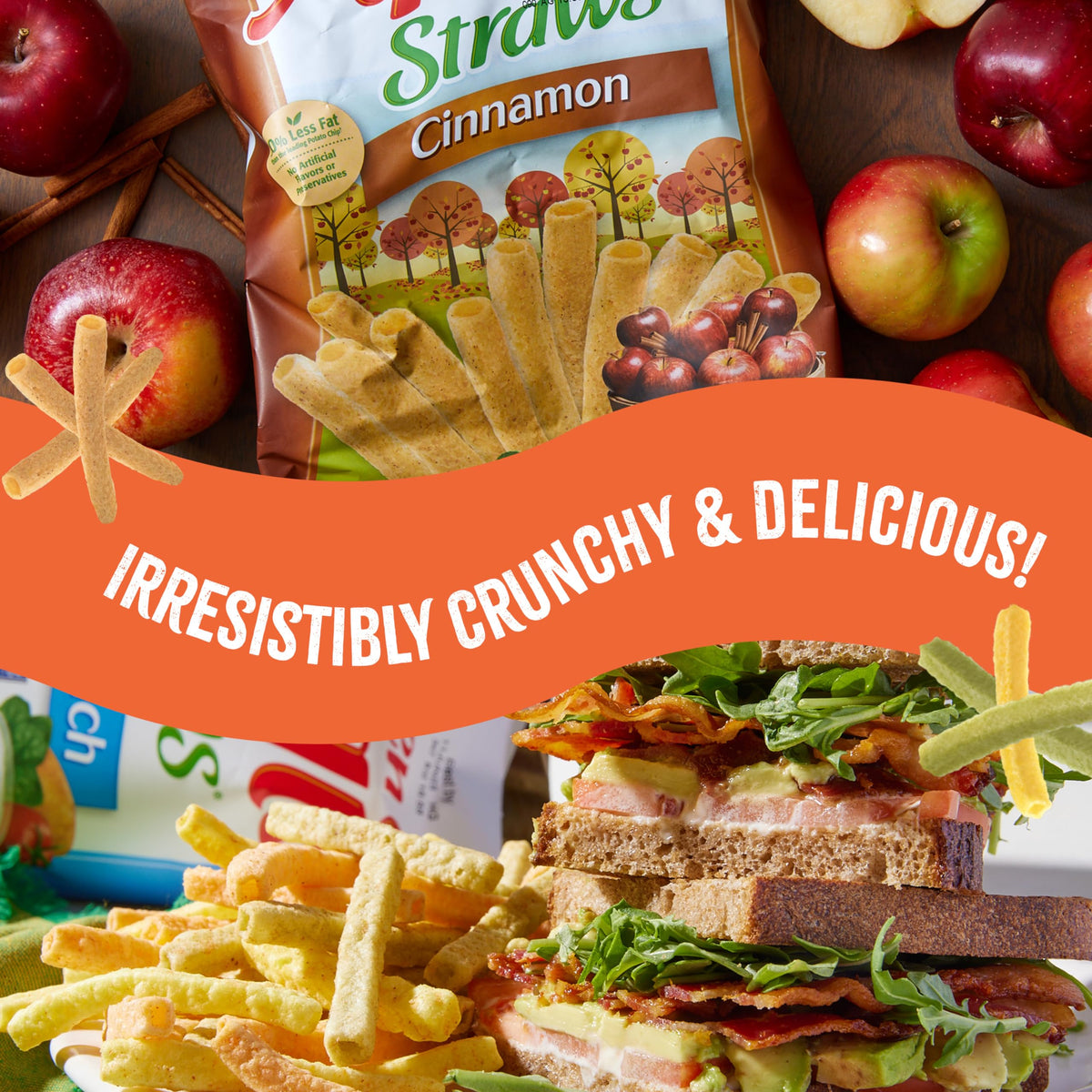 Sensible Portions Veggie Straws Gluten Free: certified gluten-free option for sensitive diets