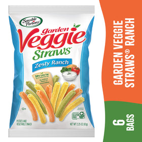 Sensible Portions Veggie Straws Party snack bag with crowd-pleasing crunch