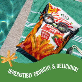Sensible Portions Veggie Straws Screamin' Hot party snack for gatherings