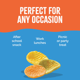 Sensible Portions Veggie Wavy Chips sea salt bag for lunchboxes and on-the-go snacking