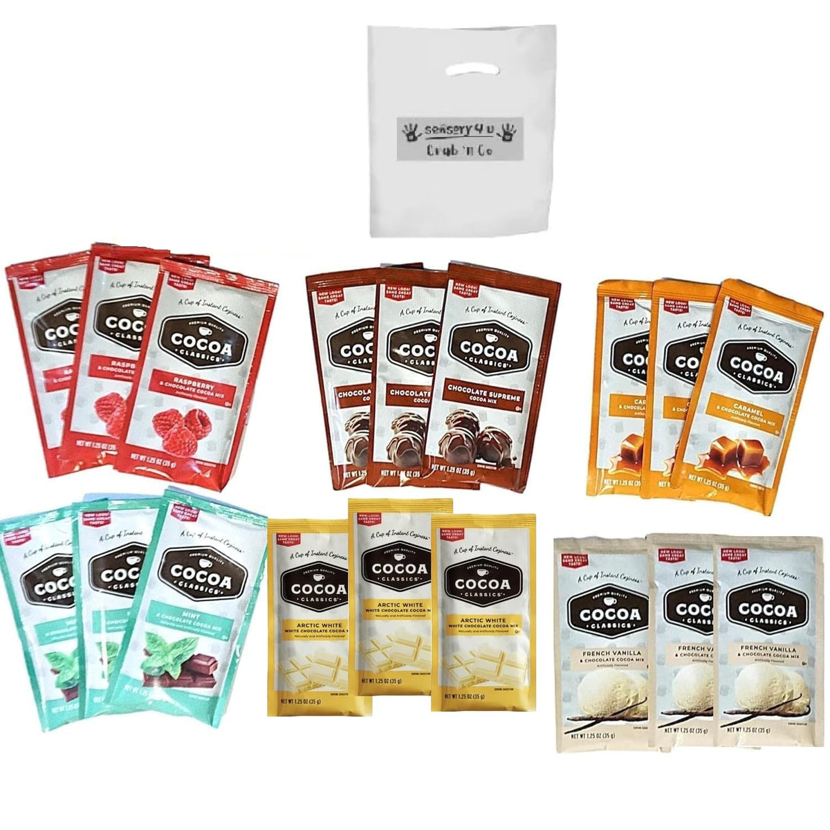 Sensory4U Land O Lakes Cocoa Grab Bag: variety pack for quick, comforting hot chocolate moments