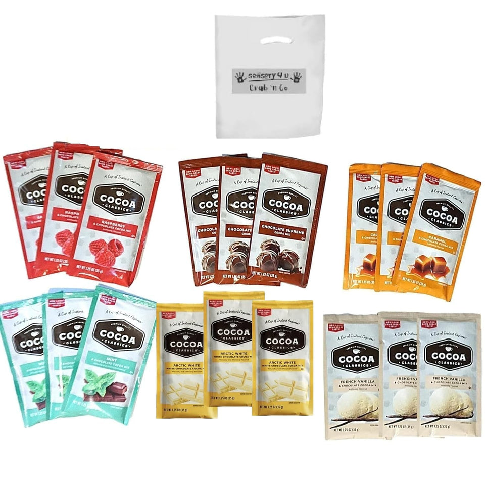 Sensory4U Land O Lakes Cocoa Grab Bag: variety pack for quick, comforting hot chocolate moments