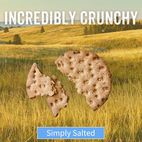 Sesmark Mini Rice Crackers Simply Salted six-pack emphasizes convenient gluten-free snacking