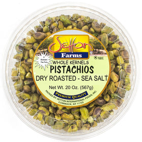 Setton Farms pistachio kernels sea salt roasted in a bowl for a savory snack