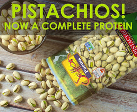 California pistachios from Setton Farms deliver classic nuttiness with sea salt.