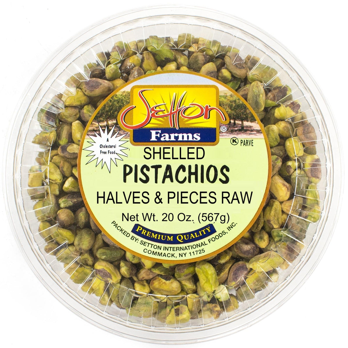 Setton Farms shelled pistachio kernels raw 20 oz in a bag for snacking