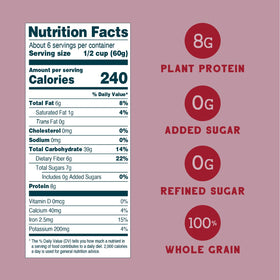 Seven Sundays 32 oz bag of muesli for pantry-friendly breakfasts.