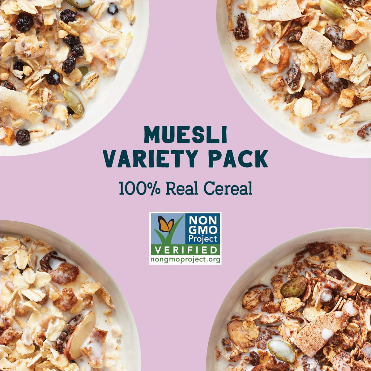 Seven Sundays Muesli Early Riser bowl featuring plant protein to fuel your morning.