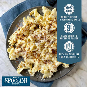 Sfoglini Trumpets Campanelle organic durum semolina for great flavor.