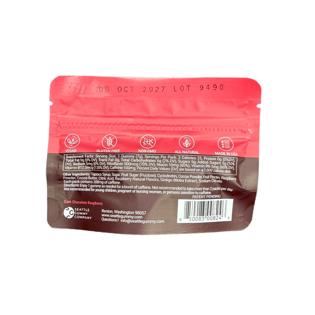 SGC plant-based nootropic blend supports cognitive function and sustained energy.