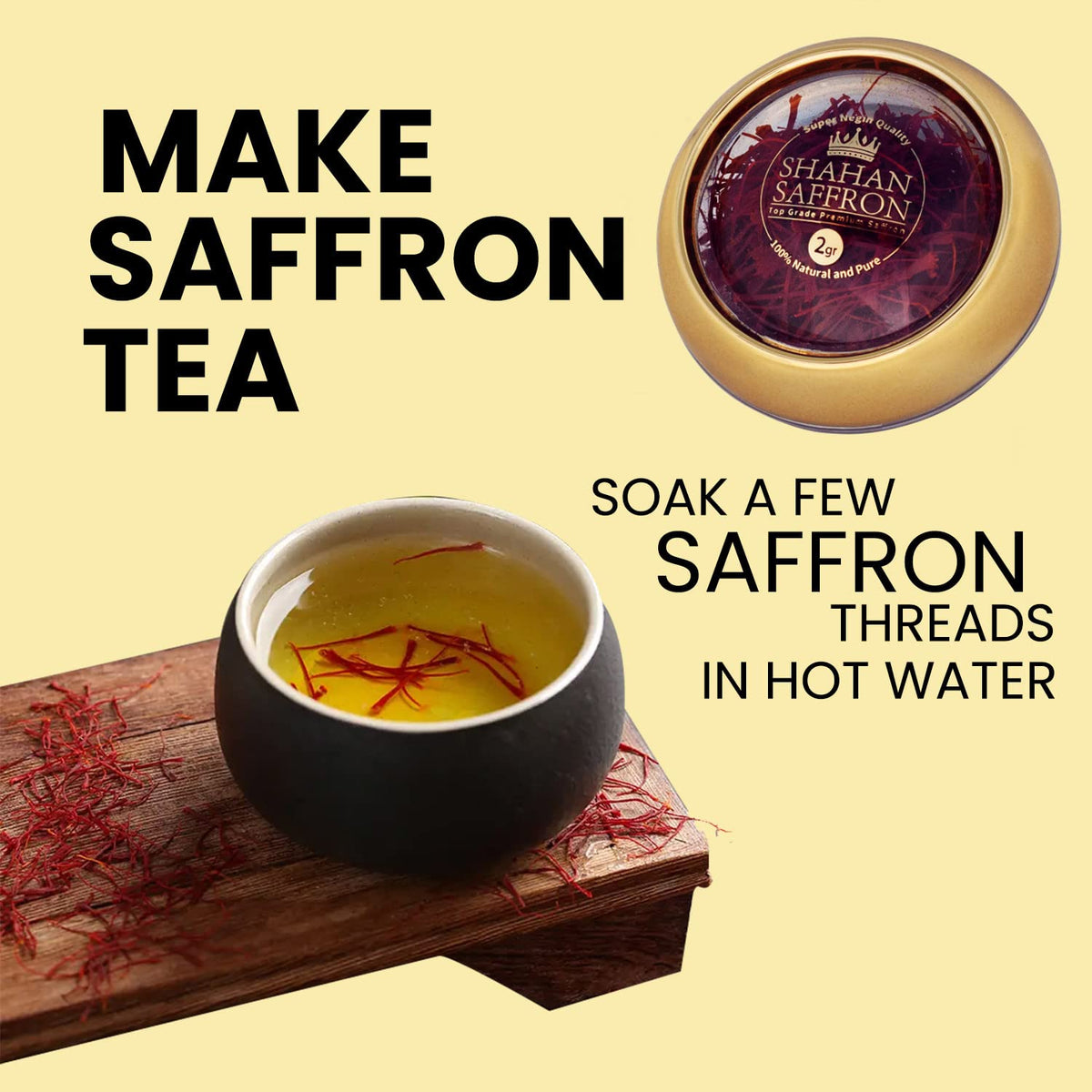SHAHAN SAFFRON saffron rice dish plated to show versatility.