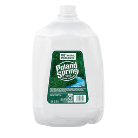 SHAHCO Poland Spring water bottle back view emphasizing 2-pack convenience