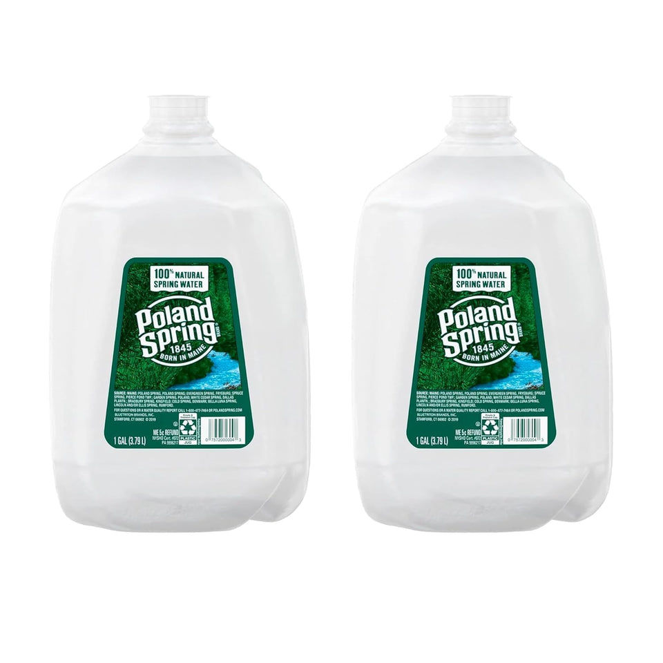 SHAHCO Poland Spring water bottle front view for convenient daily hydration
