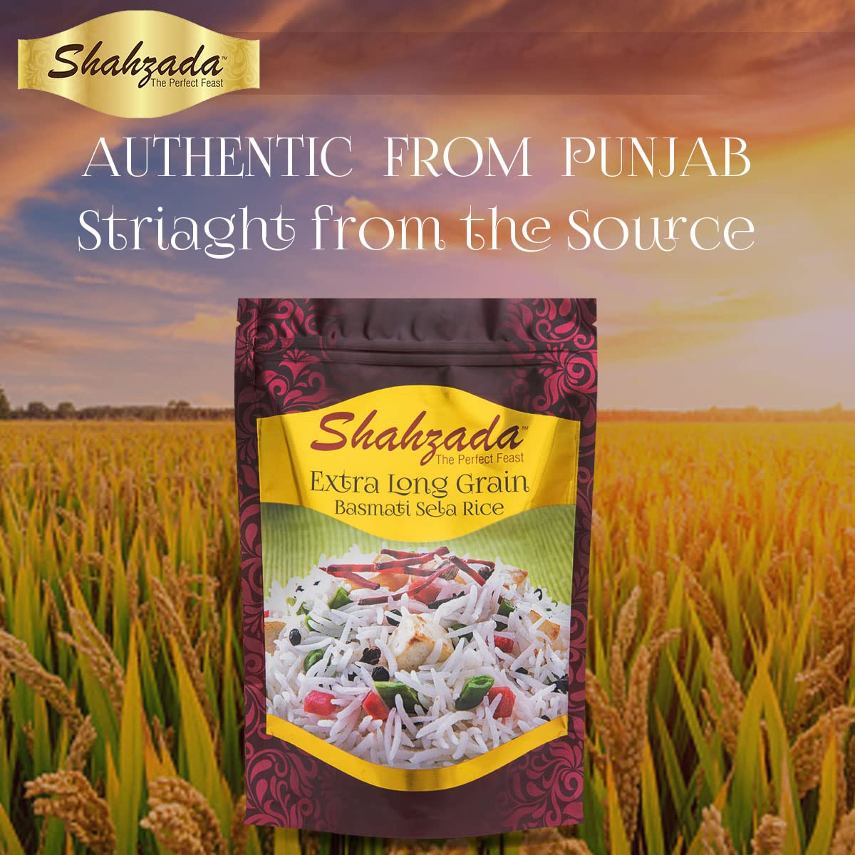 Shahzada Basmati Sela rice origin from Punjab authentic heritage