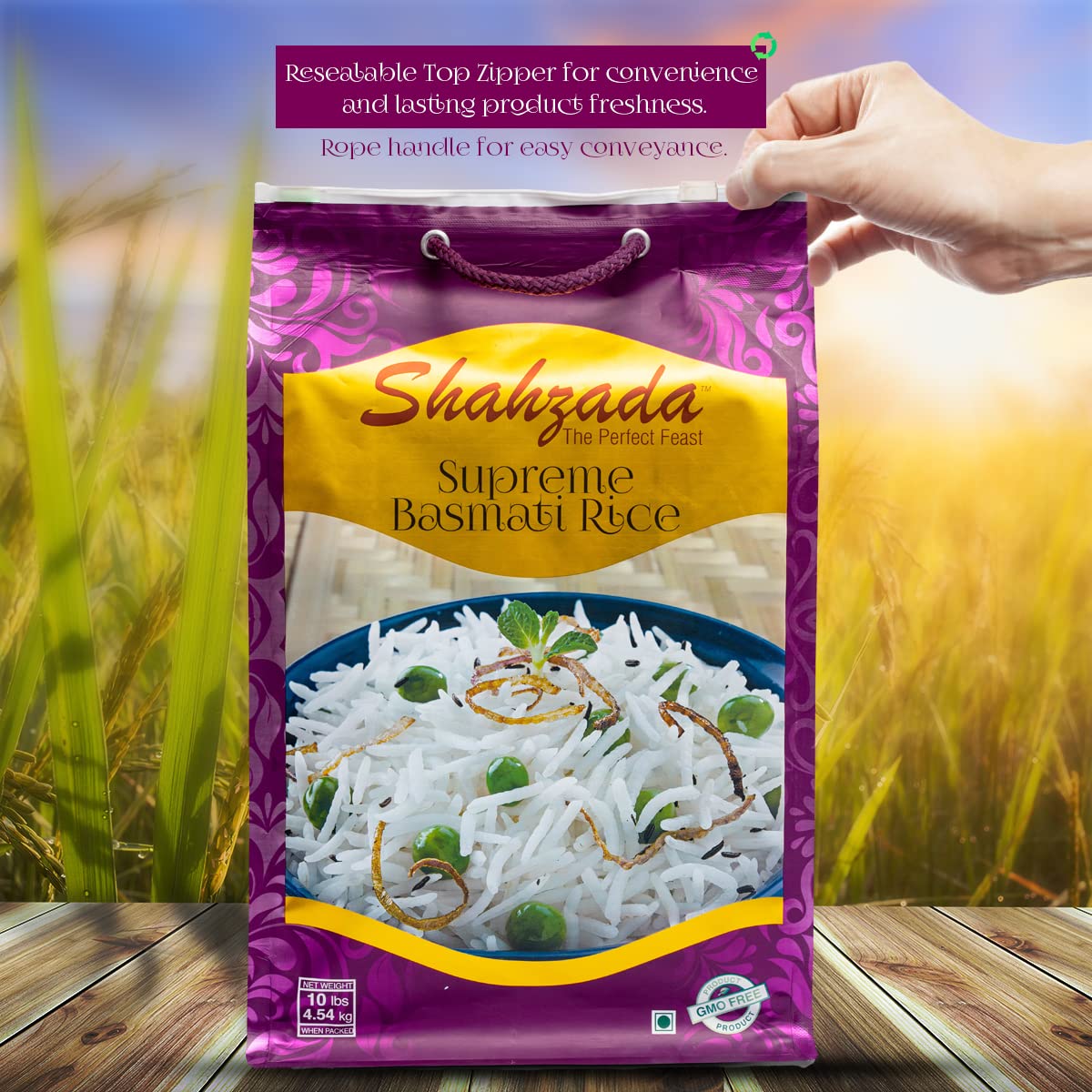 Shahzada Supreme Basmati Rice halal and kosher certifications for inclusive meals