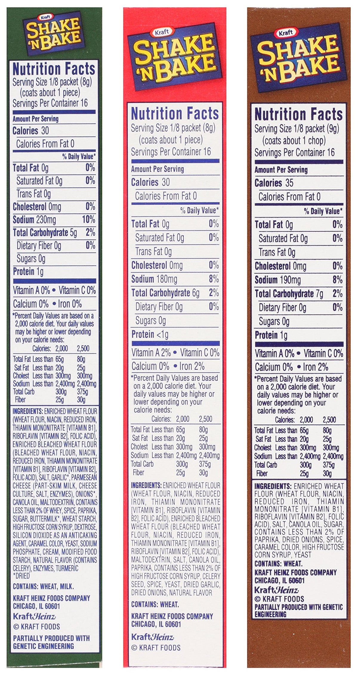 Shake N Bake Original Chicken 4.5oz coating for versatile meals.