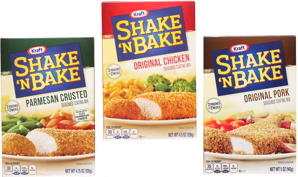 Shake N Bake Original Pork 5oz coating for quick weeknight dinners.