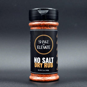 Shake to Elevate bottle salt-free seasoning boosts bold flavor.
