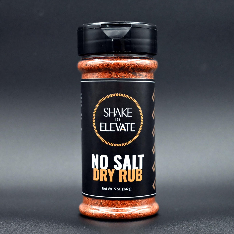 Shake to Elevate bottle salt-free seasoning boosts bold flavor.