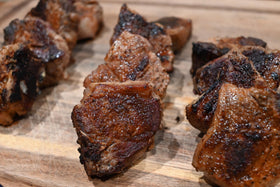 Shake to Elevate seafood seasoning enhances shrimp with bold aroma.