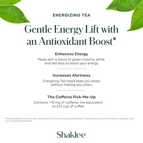 A cup of Shaklee Energizing Tea ready for you to enjoy