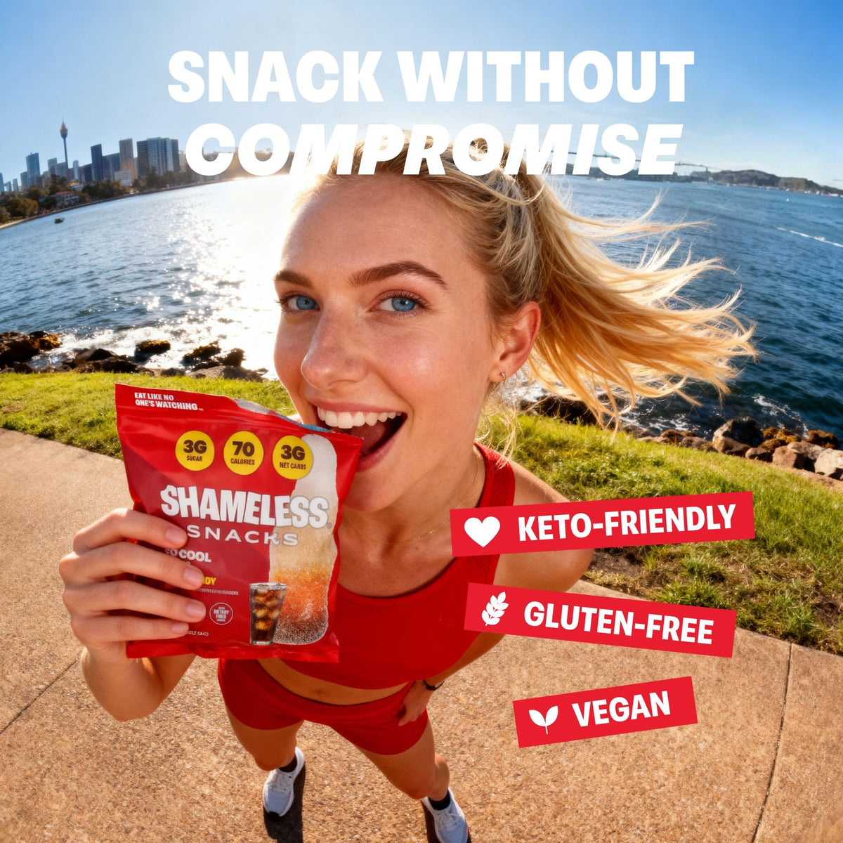 Shameless Keto-Friendly Candy Bulk, low net carbs for guilt-free snacking.