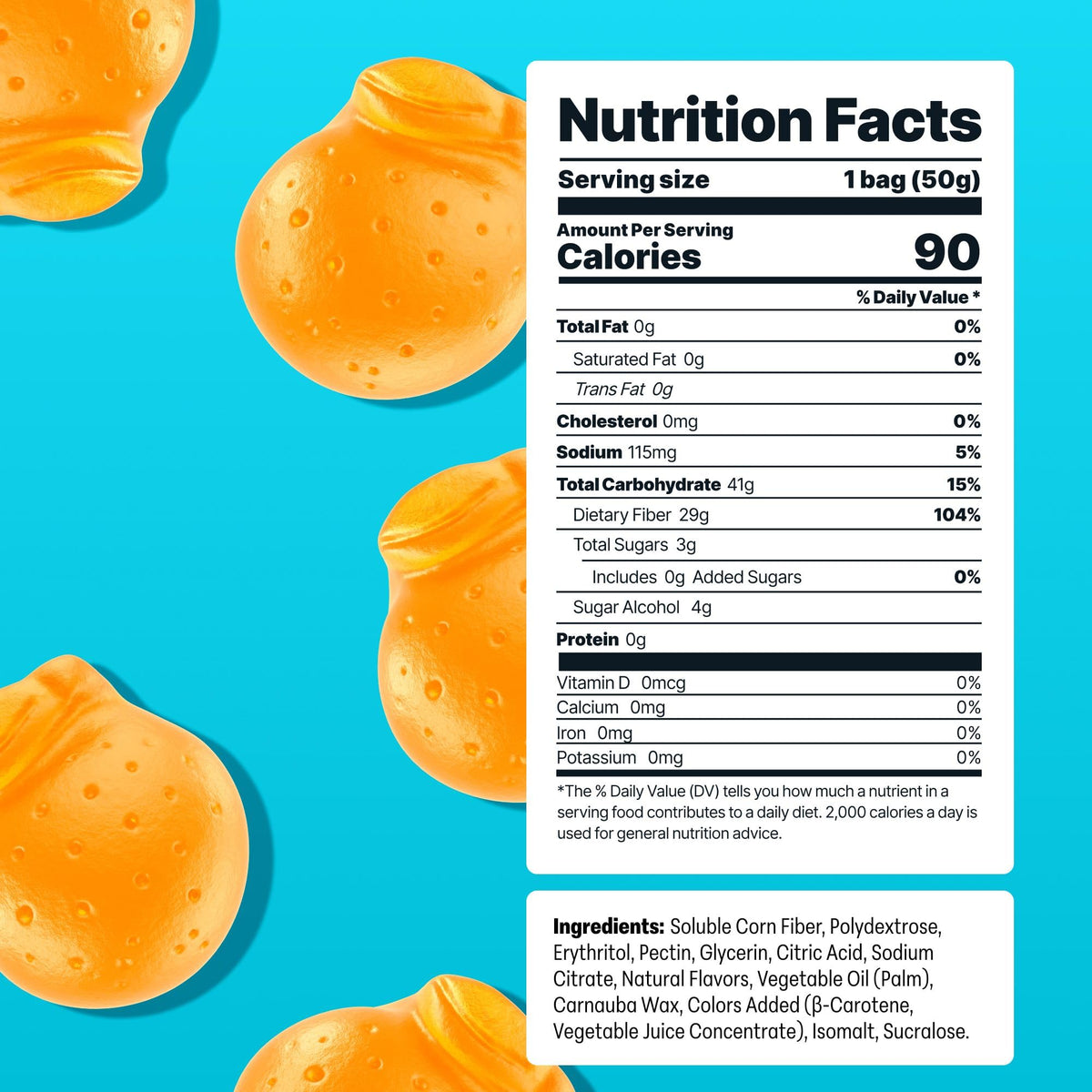 Shameless Orange Blossom Bliss road trip pack suits keto snacks.