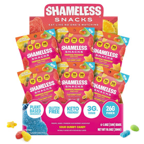 Shameless Tropical Paradise bag on the go for portable snacking