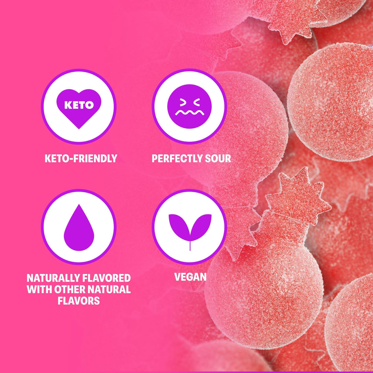 Shameless Sour Cherry Bomb lunchbox-ready packs highlight kid-friendly snacking.