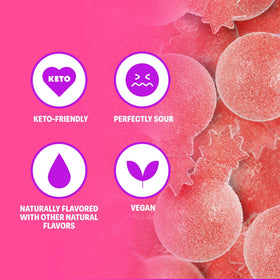 Shameless Sour Cherry Bomb lunchbox-ready packs highlight kid-friendly snacking.