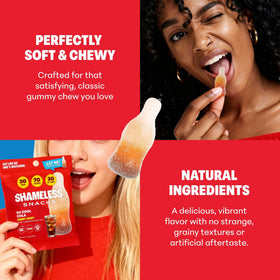Shameless Vegan Gluten-Free Snacks, plant-based pectin for dietary needs.