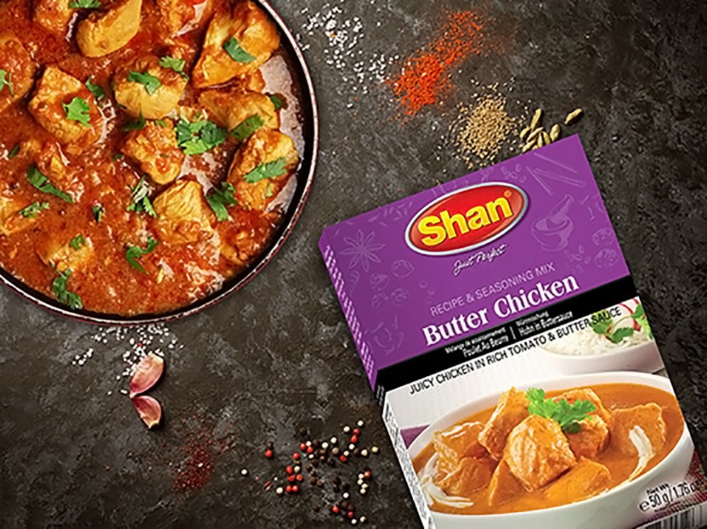Shan Bombay Biryani spice for aromatic, vibrant layered rice dishes.