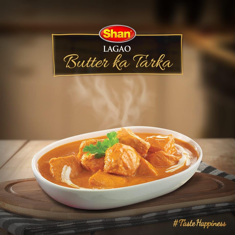 Shan Butter Chicken sauce finish, rich aroma and glossy texture