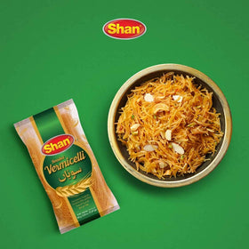 Shan Roasted Vermicelli cooking steps illustration for easy meal prep.