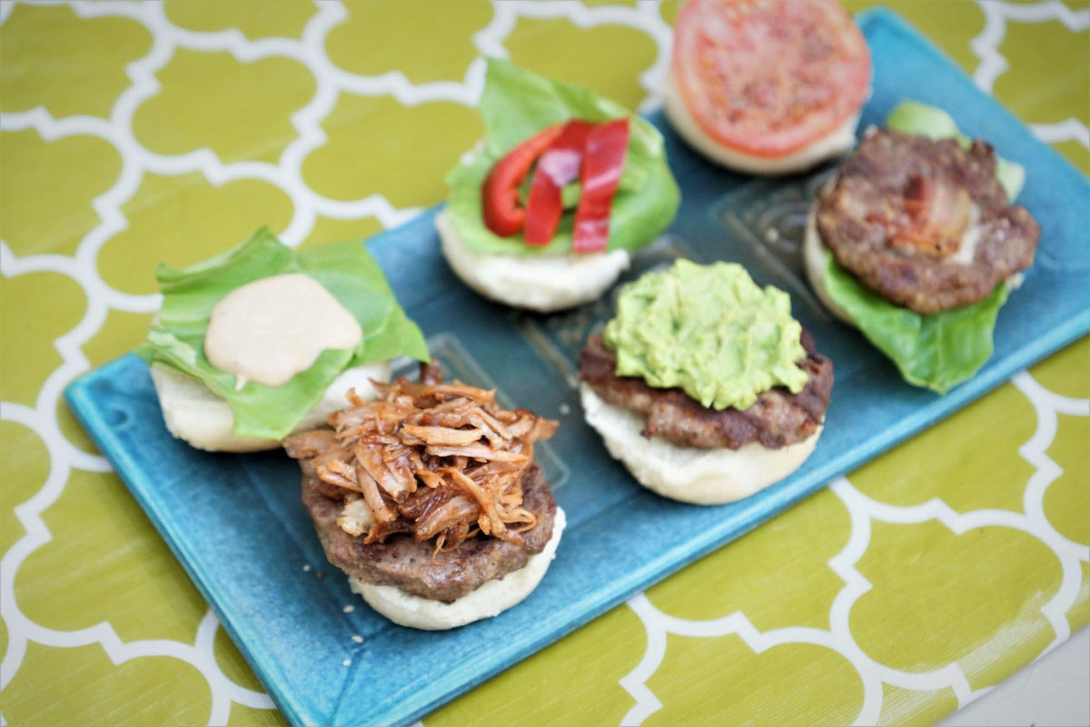 Shape+Store Burger Master Sliders pops patties directly onto grill for faster cooking
