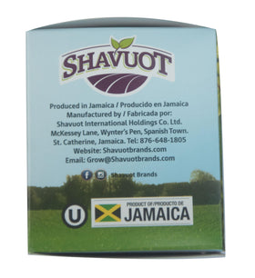 Shavuot Soursop Tea packaging showing natural Jamaican herbal blend.