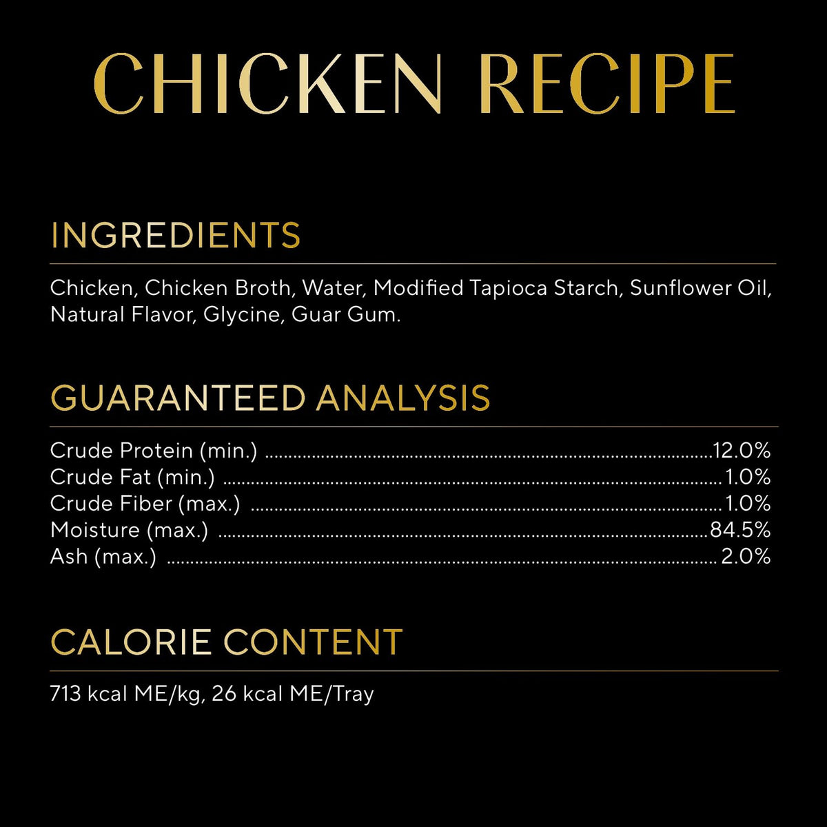 Sheba Selections Filets in Broth ingredients confirm no artificial flavors