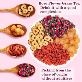 Shengmingxi rose dates tea bags highlight rose and date aroma for comforting moments.