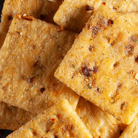 Sherman's Tennessee Hot Crackers in lunchbox, a bold bite for meals