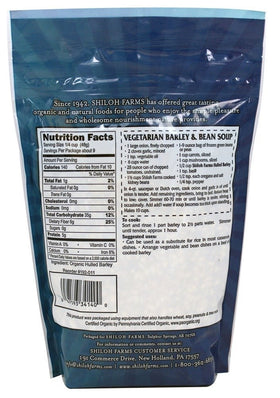 Shiloh Farms Organic hulled barley served in a bowl with vegetables for fiber