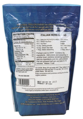 Shiloh Farms Organic Potato Flakes Instant mashed potatoes ready in minutes.