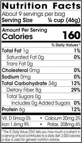 Shiloh Farms purple barley pack two bags, convenient packaging for everyday meals.