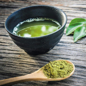 Shimane Organic Farm Mulberry Matcha ice cream mix, dessert inspiration.