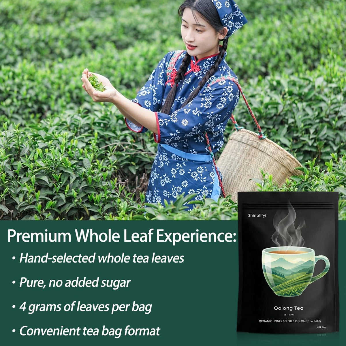 Shinalifyi Oolong tea high-altitude harvest highlights premium leaves and balanced flavor