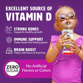 ShineWater zero sugar symbol on packaging for flavor without added sugar