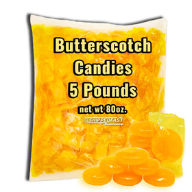 Shippedfast butterscotch hard candies bag ideal for bulk party sharing