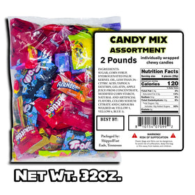 Shippedfast Colorful Fruity Sour Candies – chewy treats for all ages.